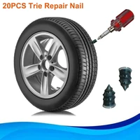 20pcs vacuum tyre repair nail motorcycle tubeless tyre repair rubber nails self tire film nail bicycle duty tire plug kit