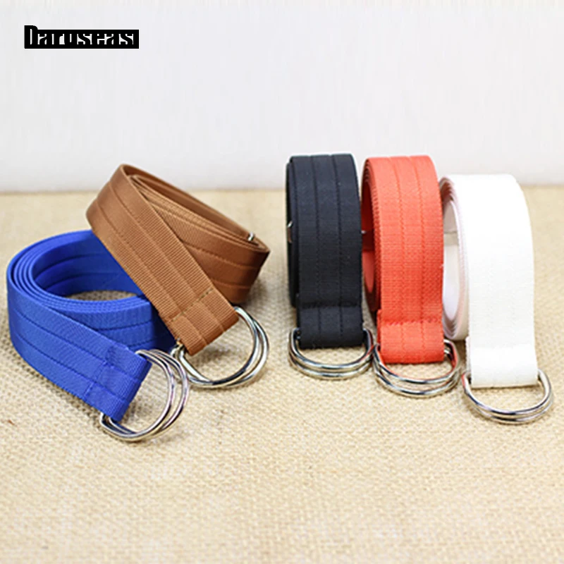 130 см длинный мужской ремень с нейлоновой оплеткой d образное кольцо двойной