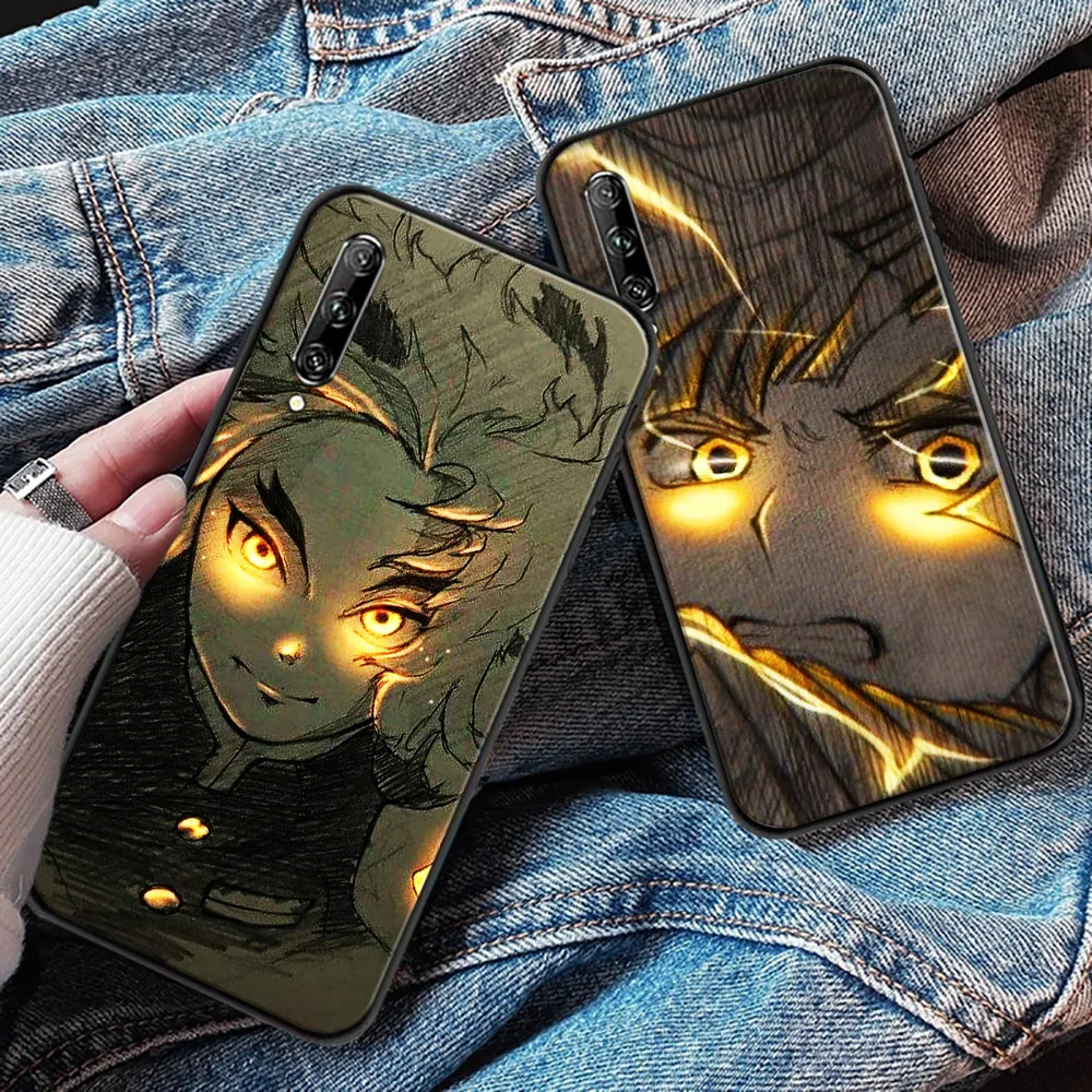 

Demon Slayer Phone Case For Huawei P Smart Z 2019 2021 P20 P30 P40 Lite Pro Plus Funda Carcasa Soft TPU Cases Back Cover Anime