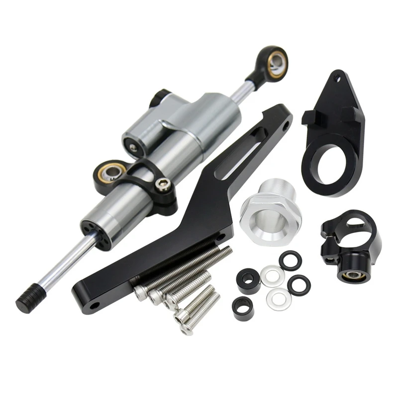 

for Kawasaki ZX6R ZX 6R 2009 -2020 Adjustable Steering Damper Stabilizer Bracket Mount