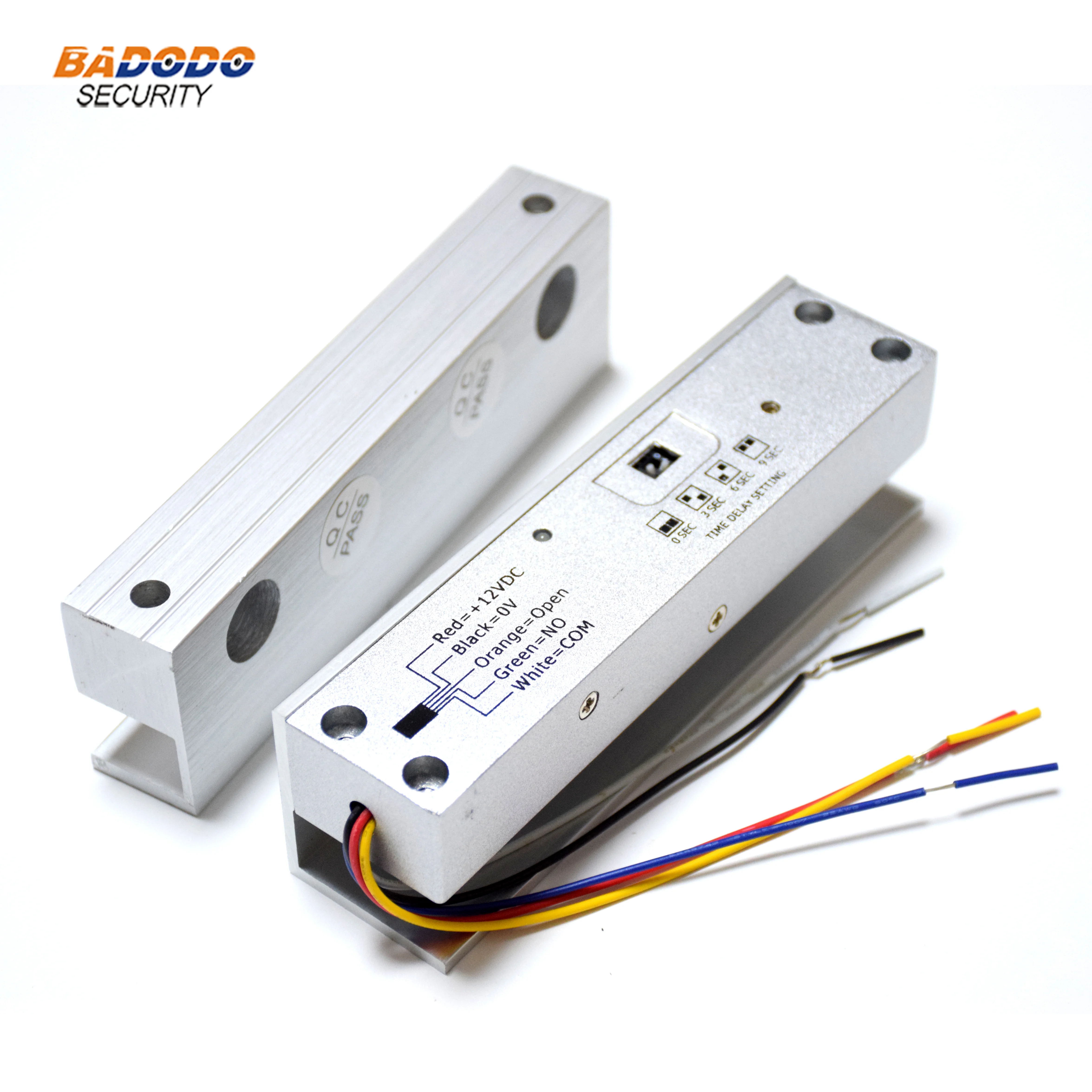 12 В постоянного тока Электрический Болт с задержкой времени для безрамного