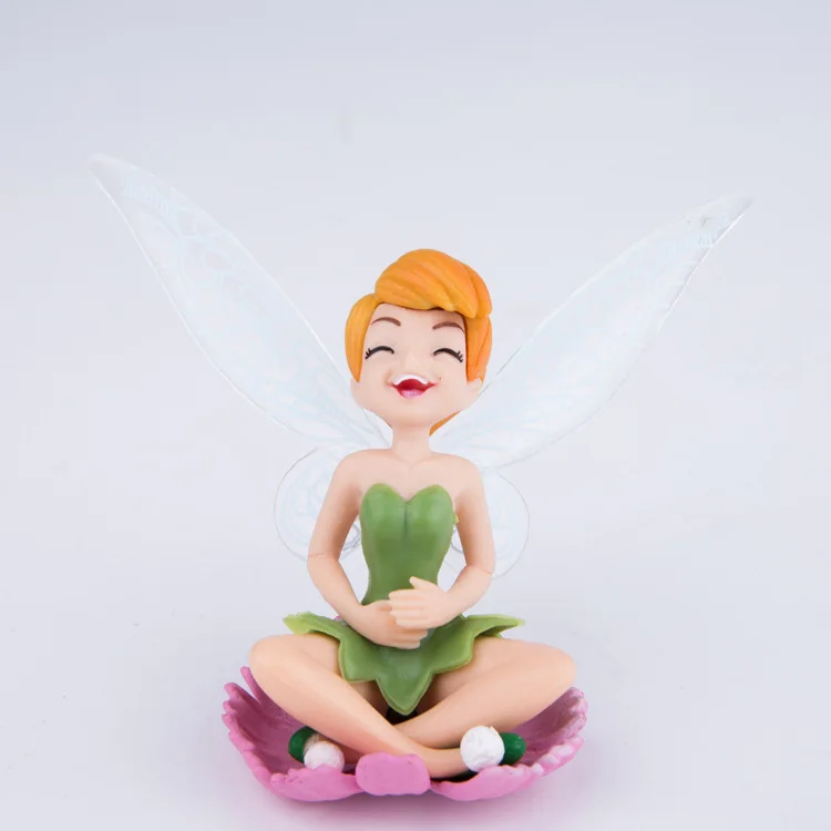 4 шт./партия Принцесса Тинкербелл летающая фея Модель Tinkerbell фигурка игрушка кукла