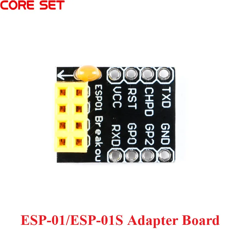 1Pc/ 10 шт. ESP-01 ESP-01S плата адаптера USB к ESP8266 WI-FI модуль дистанционного серийный Порты