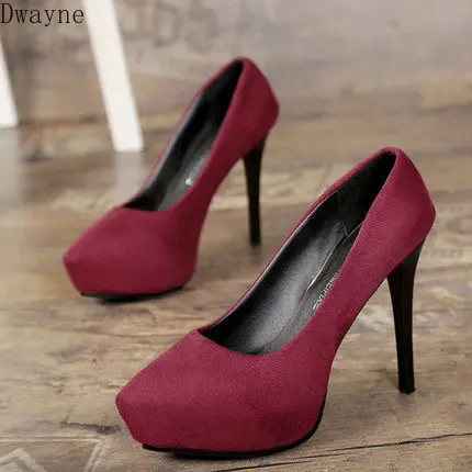 Женские туфли на тонком каблуке водонепроницаемые Туфли с круглым носком 2020 |