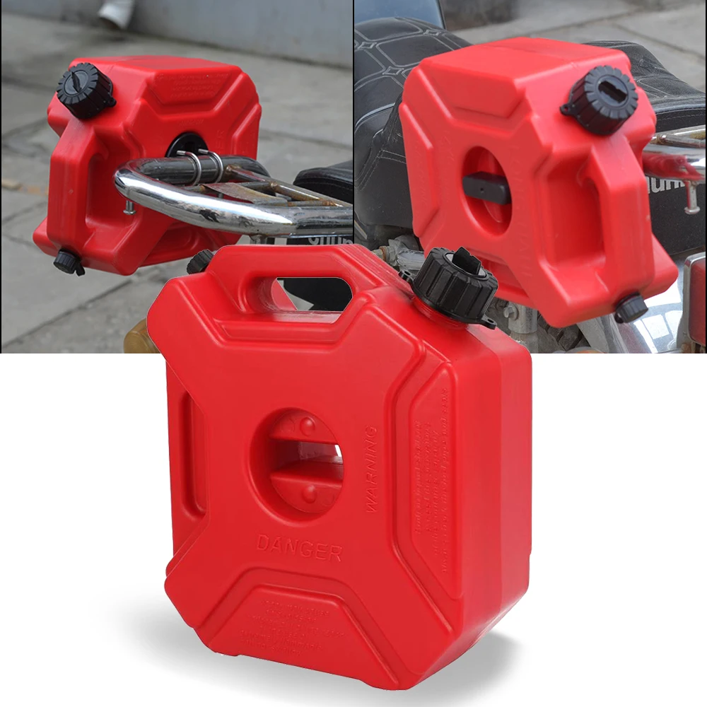 

For BMW 5L Fuel Tanks Plastic Petrol Cans Car Jerry Can Mount Motorcycle Jerrycan Gas Can Gasoline Oil Container fuel Canister