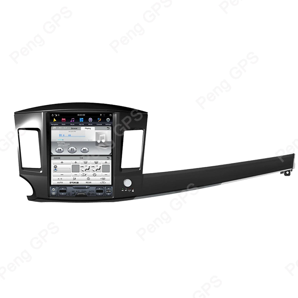 6 ядерный Android 8,1 вертикальный экран gps навигация для Mitsubishi Lancer 2007- аудио dvd-плеер 1920*1080 4K 6 ядро головного устройства