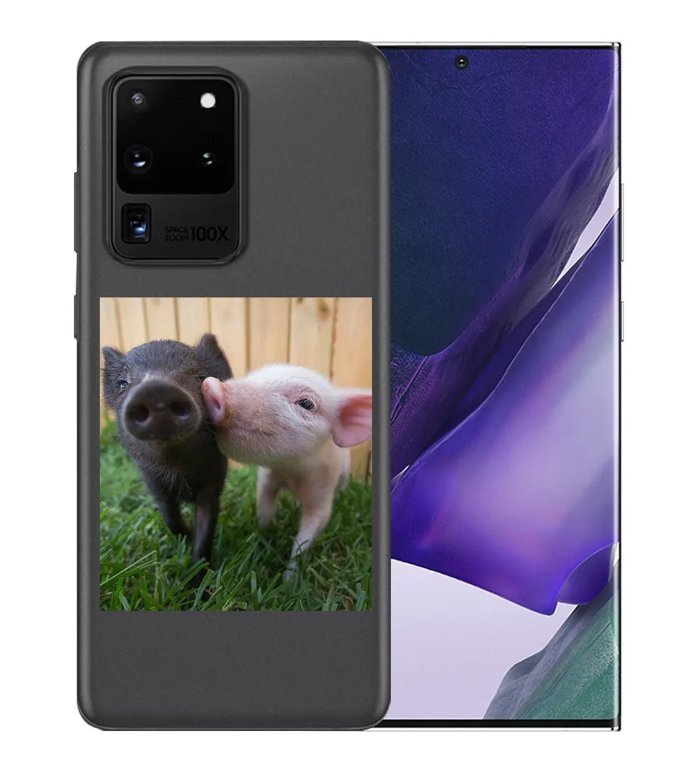 

Silicone Cute Pig Phone Case For Samsung A51 Case For Samsung A71 Funda A6 A7 A8 2018 A11 A21 A31 A81 A91 A10 A20 A30 A40 A50