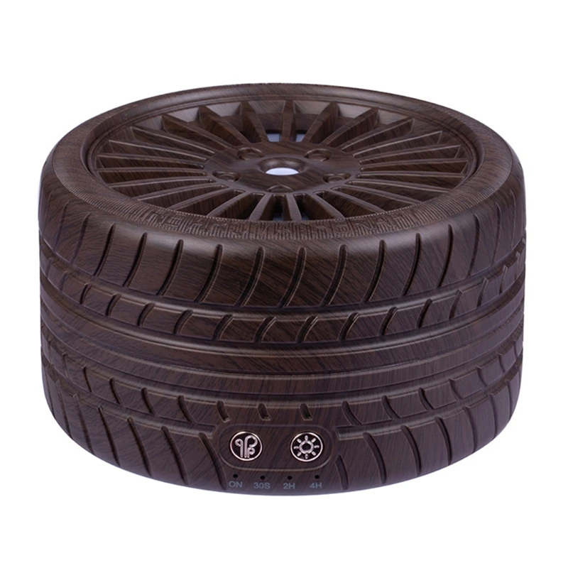 

300ml Tire Ultrasonic Aroma Essential Oil Diffuser Air Humidifier Night Light