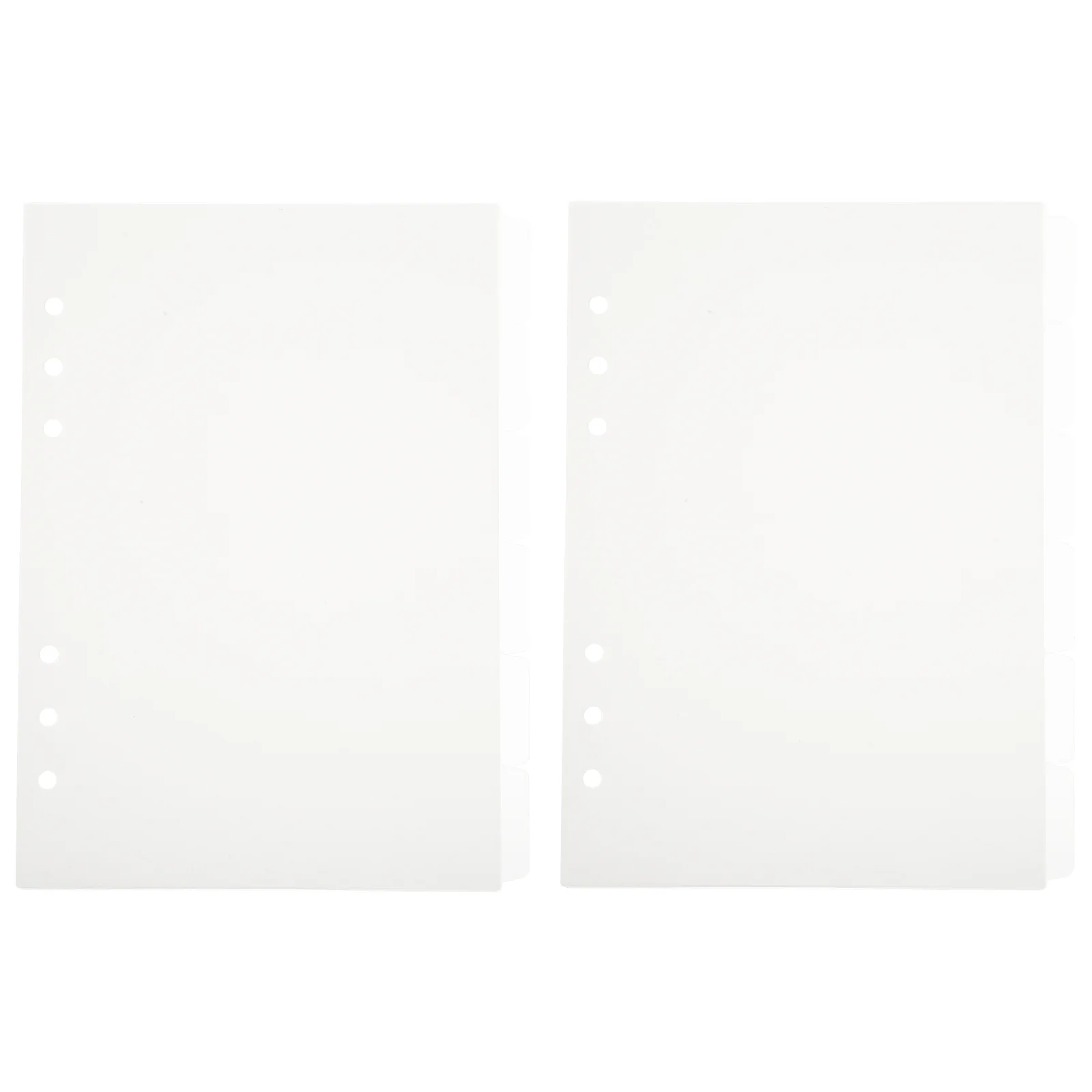 

2 Sets Loose-Leaf Papers Practical Pocketbook Refills Papers With Holes