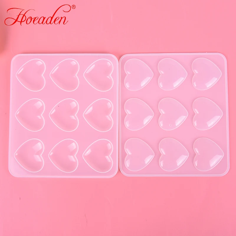 

Resin Jewelry Liquid Silicone Mold Heart Pendant Molds For DIY Jewelry MaAA
