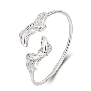 

Original Vietnam Gold Plated Silver Plated Pisces Bracelet Brass Plated Gold Plated Pisces Bracelet Goldfish Bracelet JSZ124