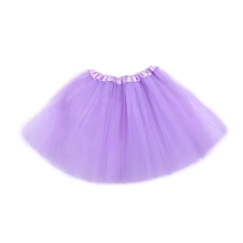 Лаванда Hot Women Girl Lovely Fluffy Adult Novelty Colorful Skirt Women Tulle Tutu Dance Ballet Mini Ball Gown Skirt - Цвет: Лаванда