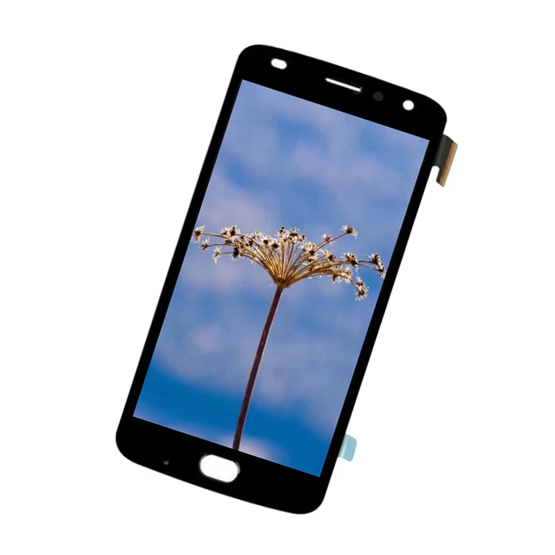 OLED дисплей для Motorola Moto Z2 Play ЖК-дисплей с сенсорным экраном Замена Черный Белый XT1070