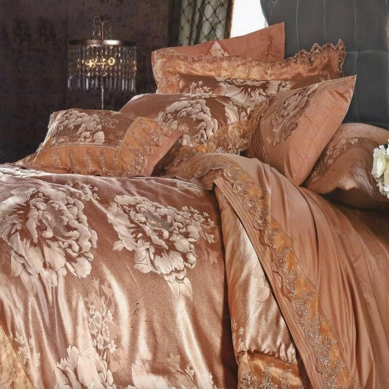 Комплект постельного белья двуспальный Фамилье TJ 15|Комплекты белья| |