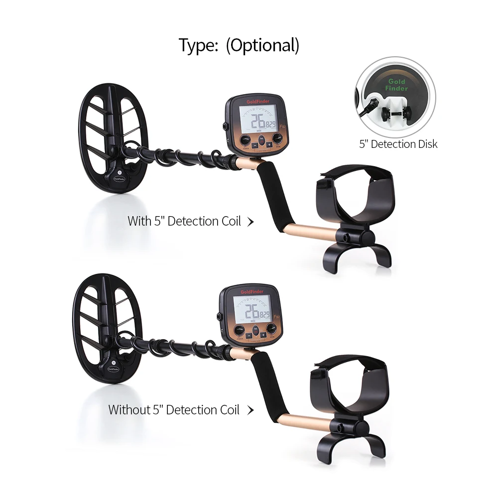 Детектор металла Дисплей металлический локатор искатель подземный детектор