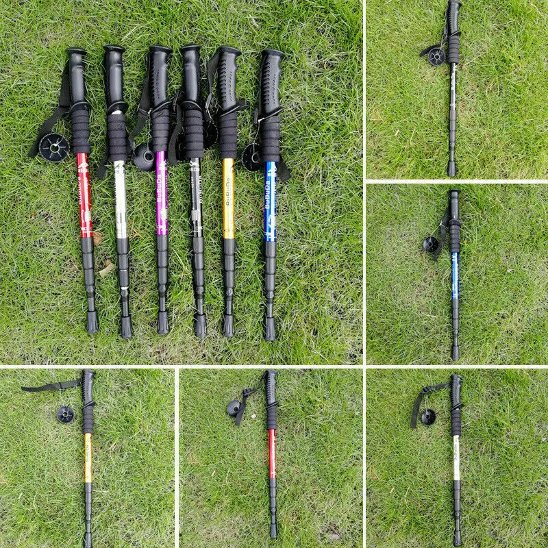 Светильник Hking трости Регулируемый Алюминий трекинговые палки альпинистские
