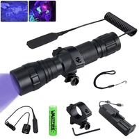 10w 365nm ultra violet light 10w high power uv flashlight black light pet urine stains detector scorpion hunting marker checker