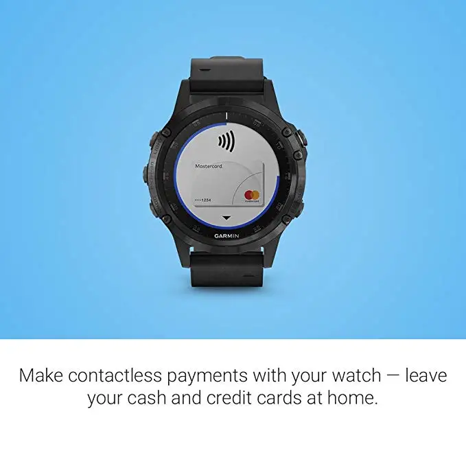 Оригинальные Смарт часы Garmin Fenix 5 Plus с GPS для гольфа Водонепроницаемость 100 м