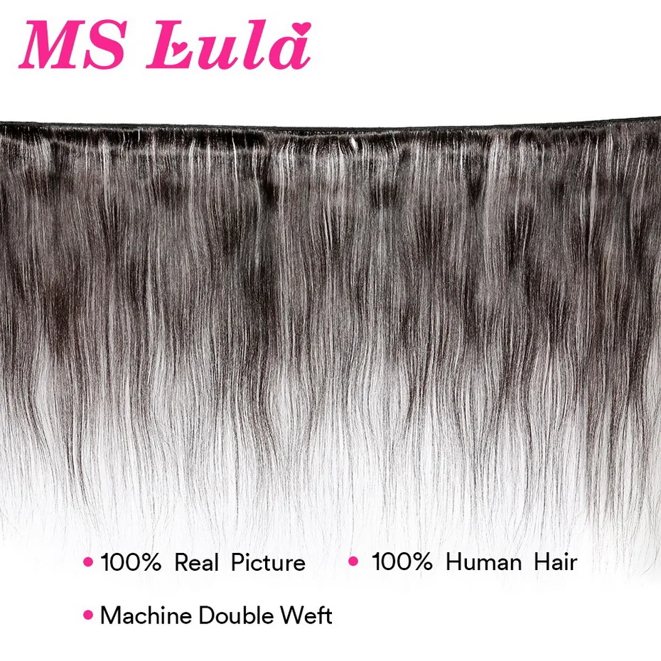 Необработанные перуанские длинные прямые натуральные волосы для наращивания MS