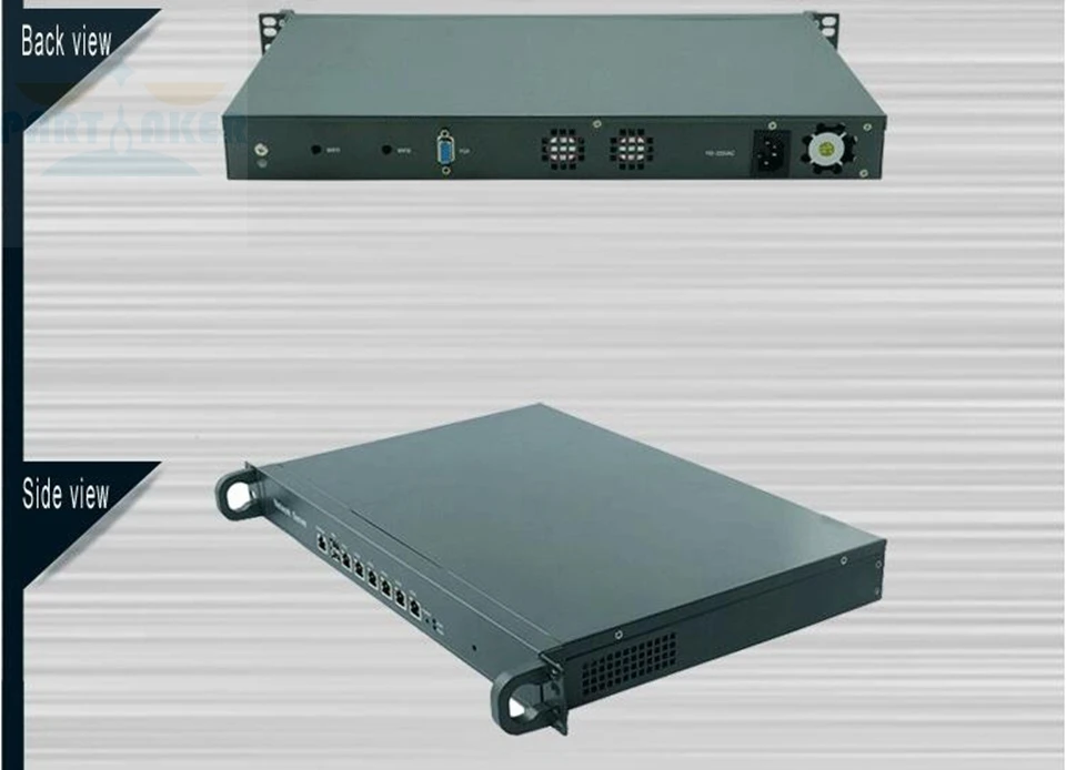 Причастником F7 Intel LGA1155 Intel Core i5 3470 Proecssor 1U WiFi VGA 6 LAN сетевой сервер брандмауэр pfSense Appliance