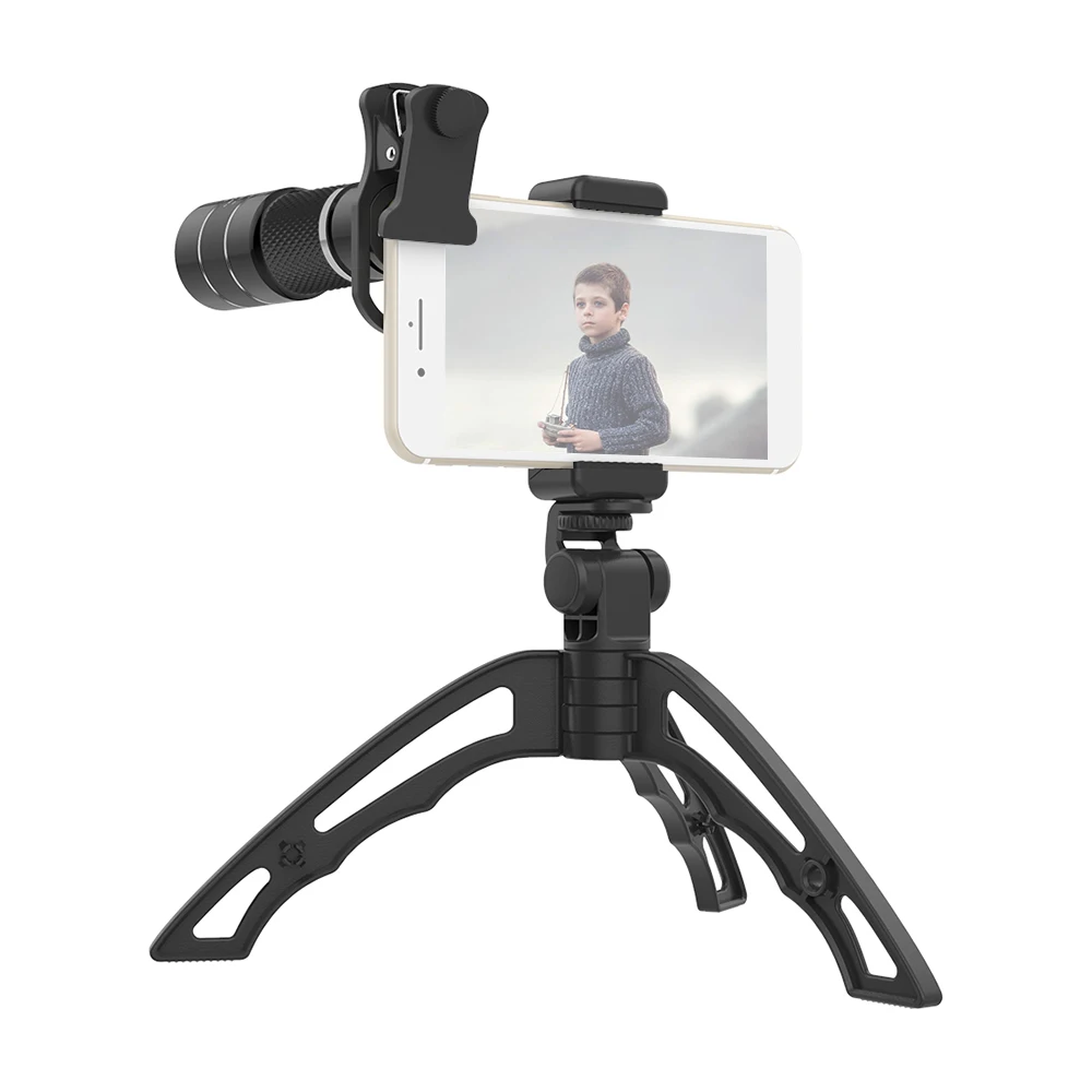 APEXEL телеобъектив набор портативный 20X зум объектив Монокуляр Телескоп гибкий