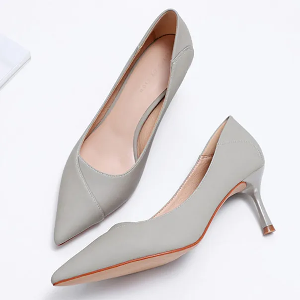 

New Comfortable Shoes 2021 New Women Thin High Heels Fashion Office Stiletto Party Pumps Female Comfort Women Heel P0113