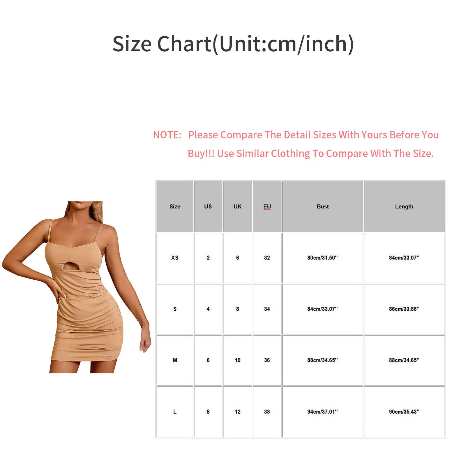 

Women Spaghetti Strap Drawstring Ruched Cut-out Sexy Backless Mini Dress For Women Club Party Sleeveless Dresses Bodycon