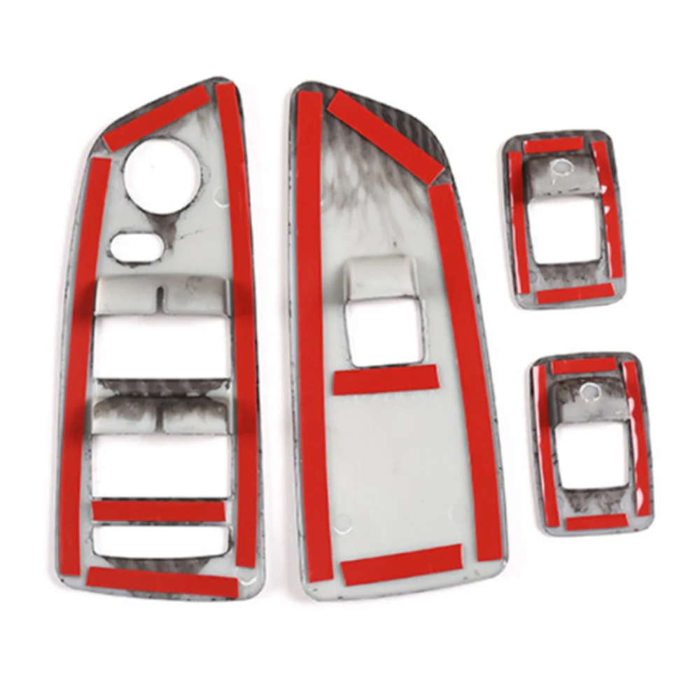 

Window Lift Button Trim Cover For BMW 1 Series E81 2007-2011 Car ABS Plastic Accessory New