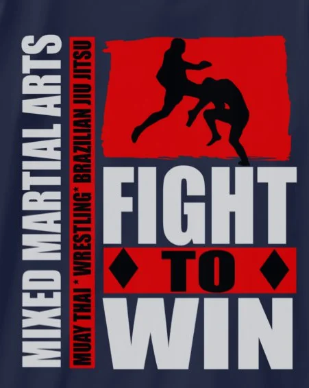 

Mixed Martial Arts - Fight To Win "Flying Knee" Men's T Shirt