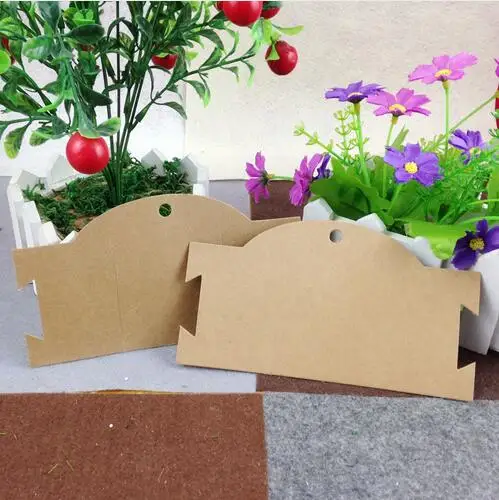 Оптовая продажа новинка 2018 пустая Крафтовая лента для волос с карточкой