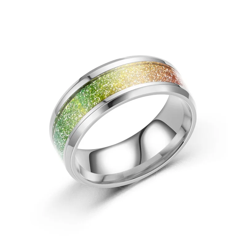 

Fashion Jewelry Gift Retro New Titanium Steel Micro Inlay Dripping Fashion Stainless Steel Couple Wedding Rings for Women