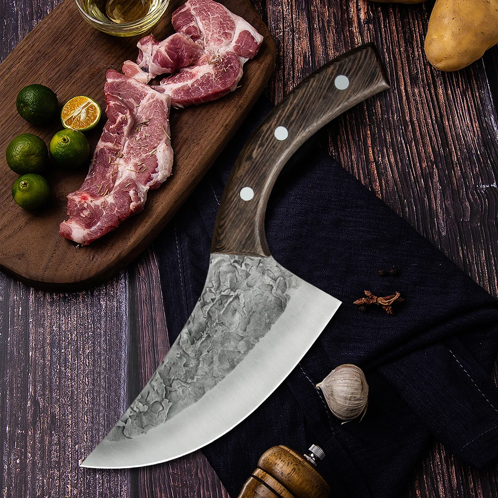 Кухонный нож из нержавеющей стали 5cr15 6 дюймов резец мясника лезвие гнущаяся