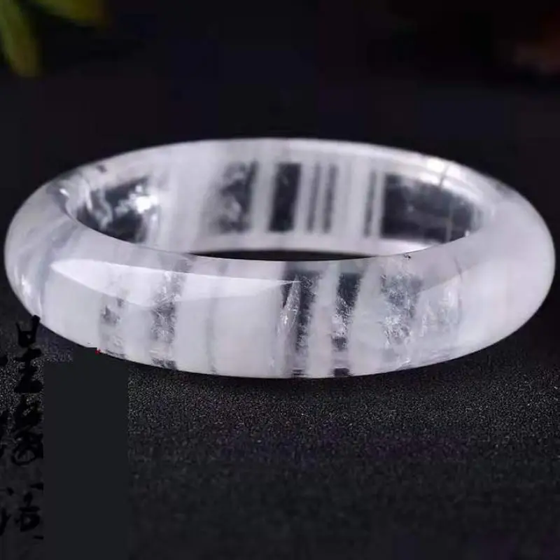 Браслет с Белым призраком из натурального кристалла для девочек женский подарок