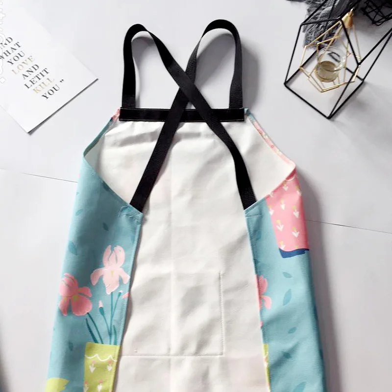 1 шт. водонепроницаемые фартуки без рукавов для родителей и детей льняные