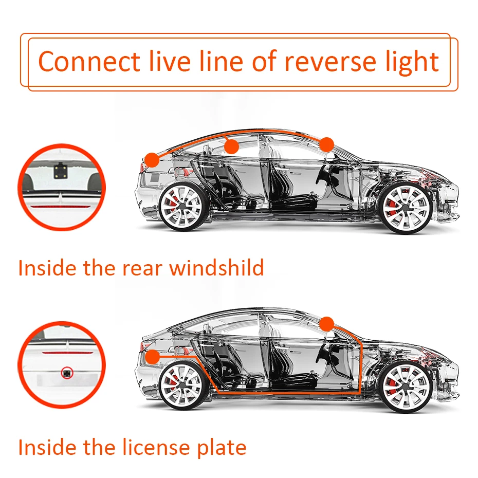 Автомобильный видеорегистратор с сенсорным экраном 1080P потоковая