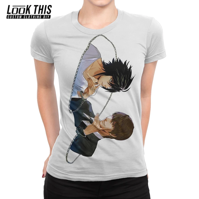 

Death Note 3D Printed Womens Oversized T Shirts Harajuku Anime 2021 Casual Unisex Tops Summer Fashion Short Sleeve Shirt Street