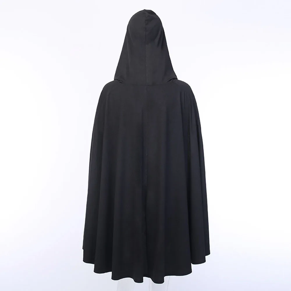 

Gothic Women's Cape Spring Summer Fashion Hipster Thin Simple Designer Loose Casual Bandage With Hood Solid Color 2021