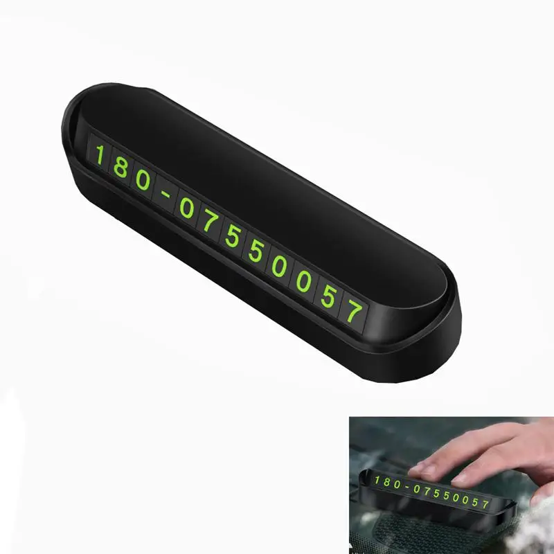 Новый автомобильный временный стоп сигнал табличка с номером телефона для