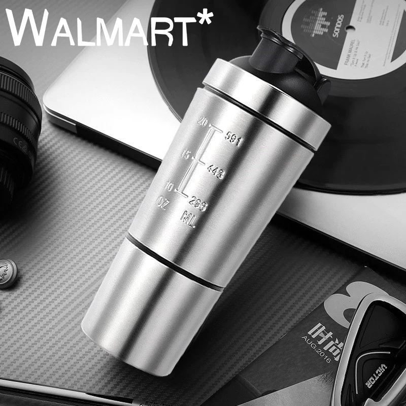 26OZ Съемная сывороточный протеин порошок спортивный шейкер бутылка для Бутылки