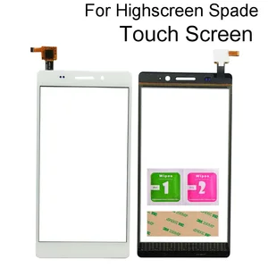 Touchscreen For Highscreen Spade Touch Screen Glass Digitizer Panel Lens Sensor Front Glass 5.5'' Mo
