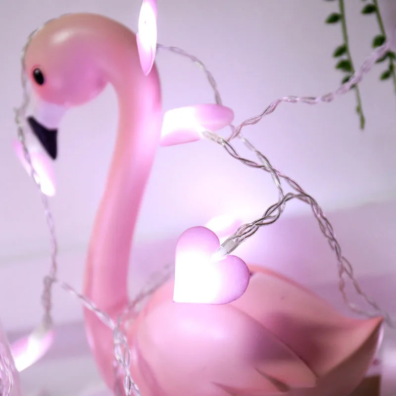 

Led love lamp string room decoration color light string