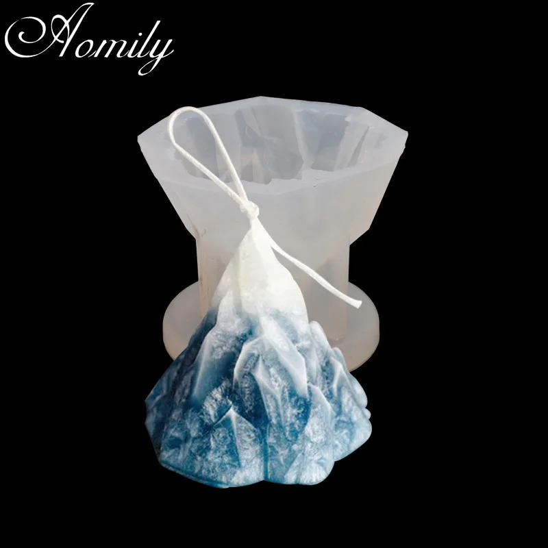 

Силиконовая форма для шоколада Aomily 3D Iceberg, форма для торта, глины из смолы, инструмент для выпечки