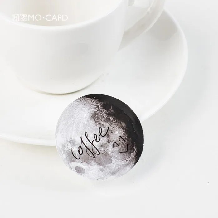 45 шт. милый блокнот для записей Moon Kawaii липкая бумага с клетками и линиями