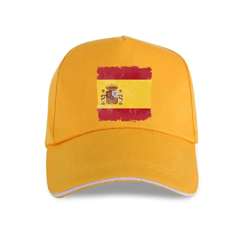 

New 2021 2021 Summer Man Spanish flag- spain national pride country symbol Men's Baseball cap Funny