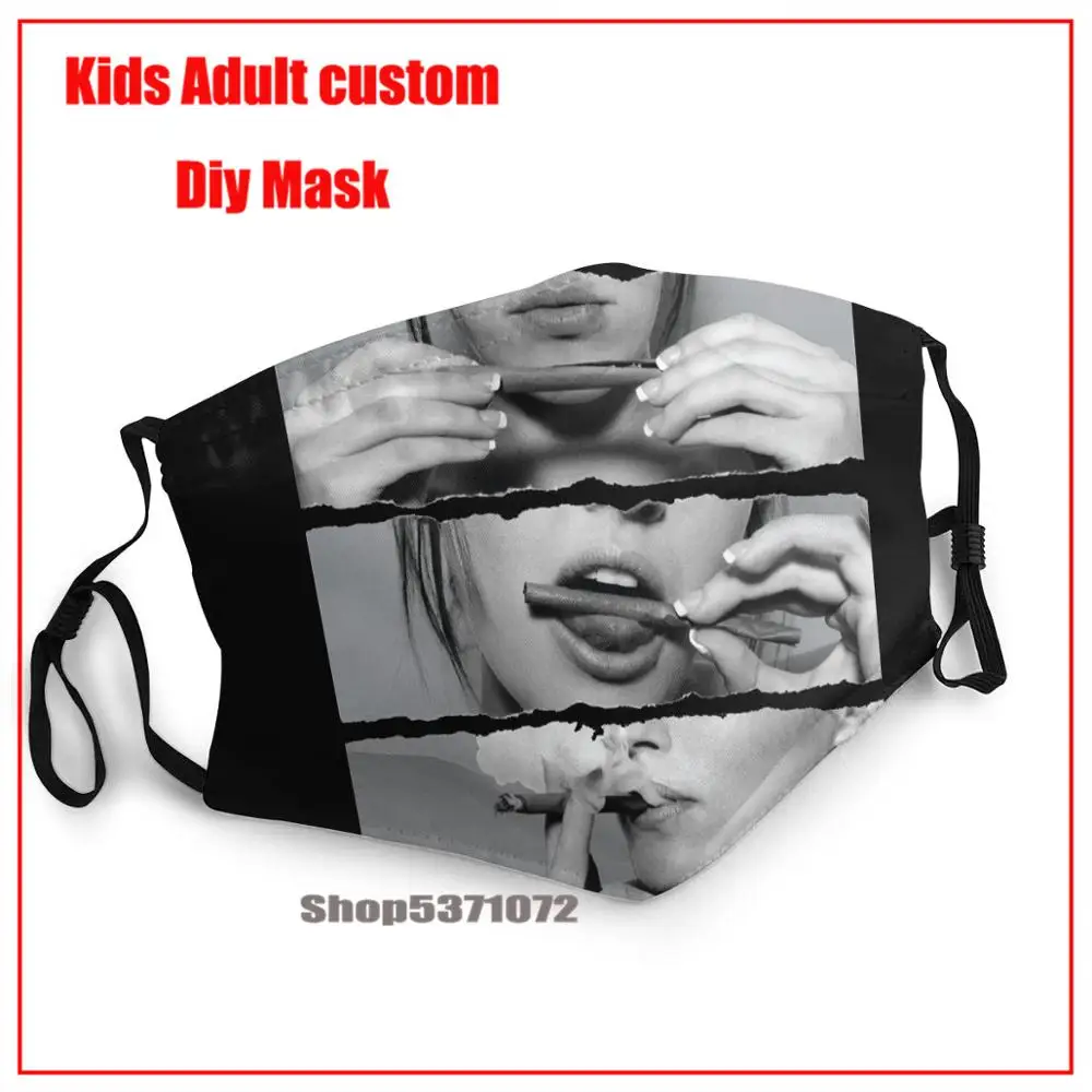 Рулон он лижет его дым сорняков курильщик masque Франция drapeau mascarillas con filtro estampadas