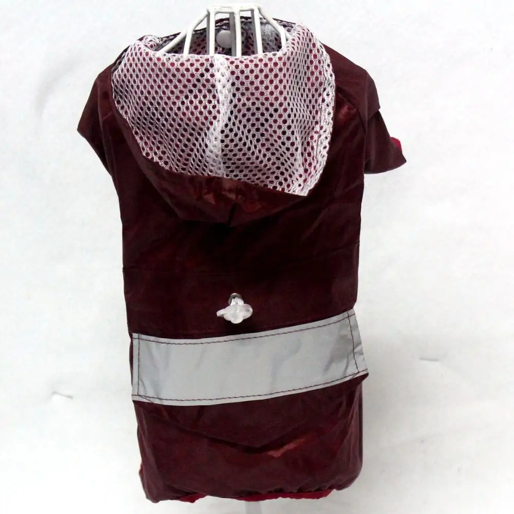 TOMEPETS плащ для домашних животных с капюшоном Собака дождевик Водонепроницаемый