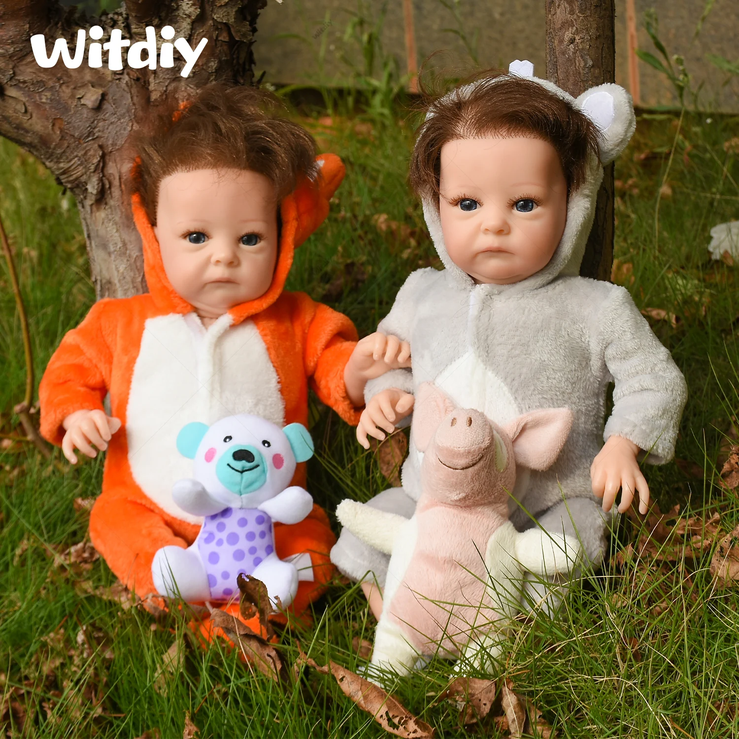 

Witdiy 16.93 Inch Hand-designed Tink Brand certificate Christmas present bebe reborn kit reborn bonecas reborn reborn dolls