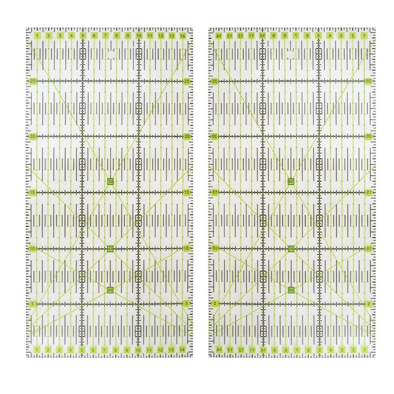 30cm*15cm Thick 3mm Patchwork Ruler Sewing Acrylic Cutting Hand DIY Tool | Дом и сад