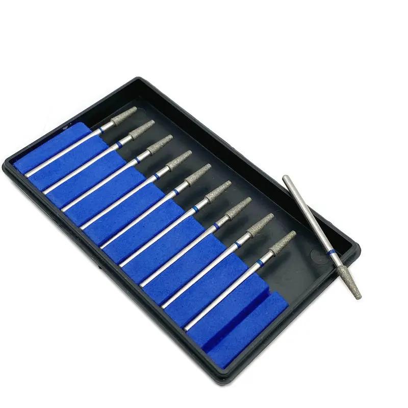 10 шт./компл. Стоматологическая деталь гальванизированная Алмазная точка