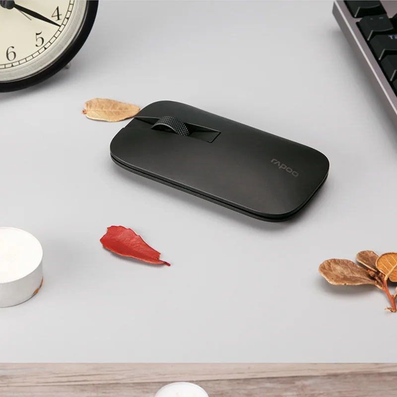 Rapoo M550 перезаряжаемая многорежимная Bluetooth 3,0/4,0 и 2,4G беспроводная мышь офисный ПК управляемая 3 устройства Бесшумная тонкая мышь